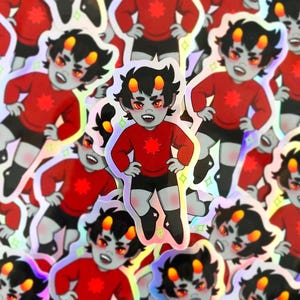 Holographic Homestuck Stickers