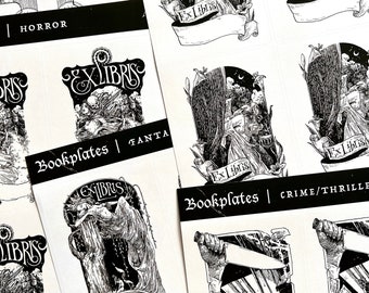 Bookplates | Ex Libris | Book labels
