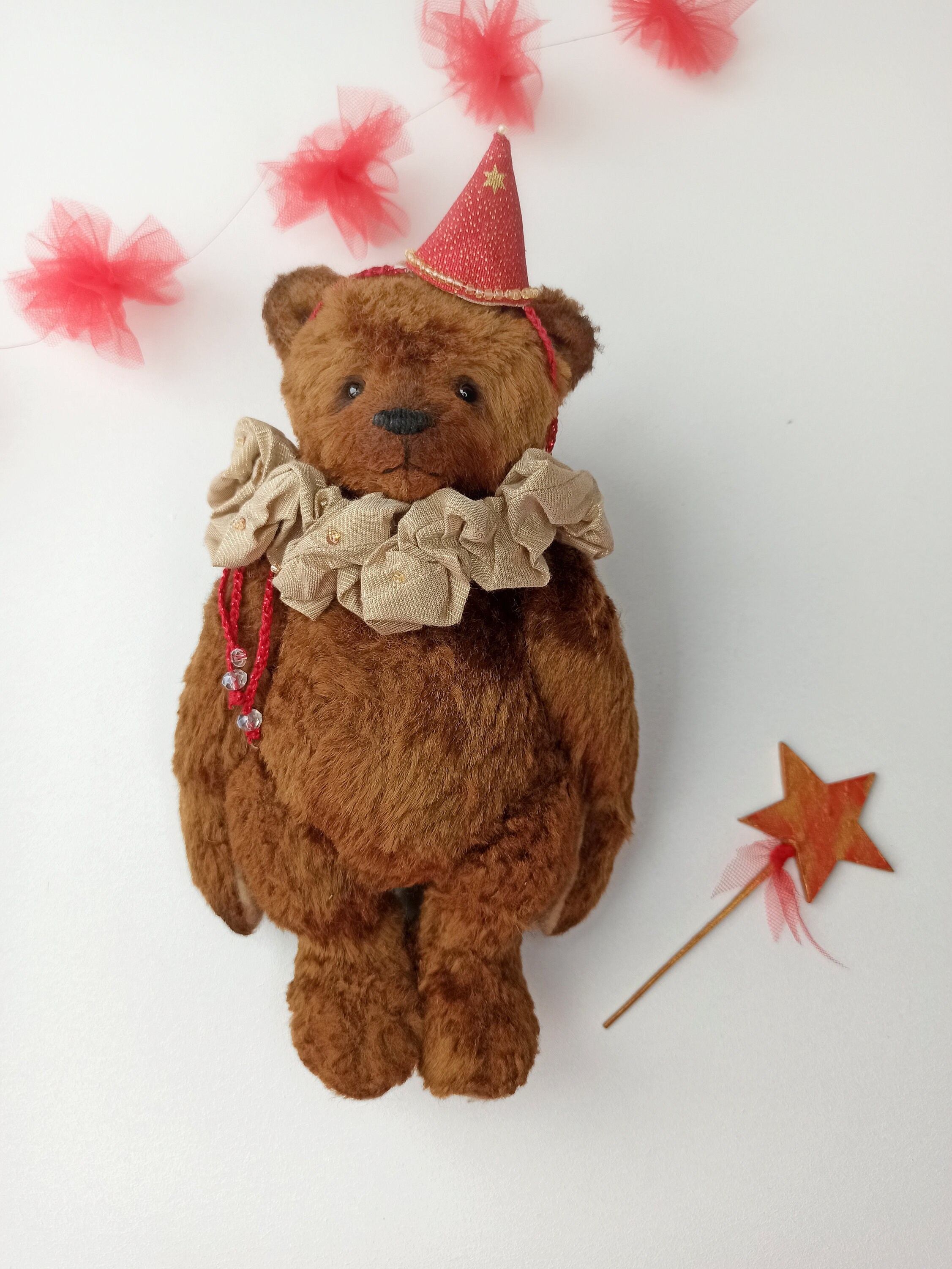 Artist handmade Teddy Bear Christmas present teddy bear Etsy