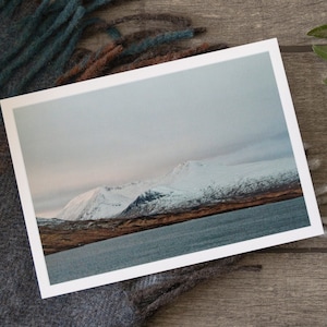 3-er Postkarten-Set Schottland Highlands - Variation 1 - Roadtrip durch Schottland  Natur - Herbst - Dekoration