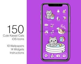 cat App icon pack [MJVQKIojwtgsERijhA7x] by Divine.Melody