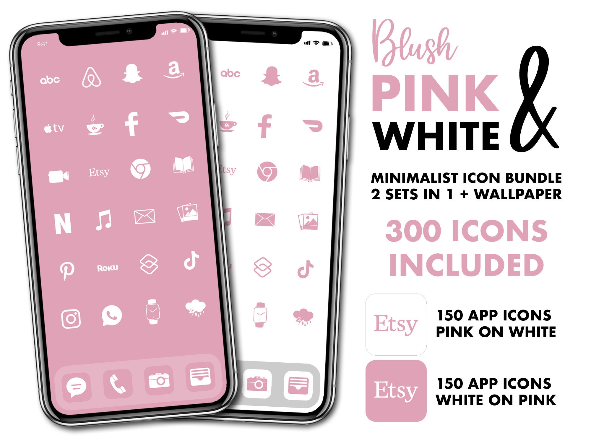 Pink Ios 14 Icons 300 Pink Iphone Icons Includes 2 Sets Of Etsy Pink Ios 14 Icons 300 Pink Iphone Icons Includes 2 Sets Of Etsy