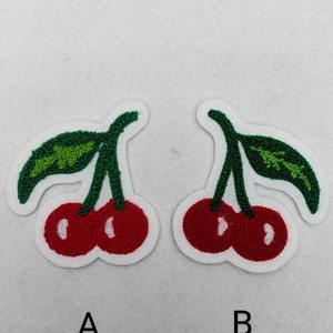 Chenille Cherry Patch - Sew On