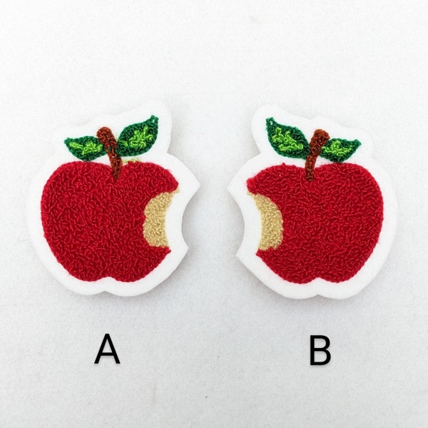 Chenille Patch - Apple