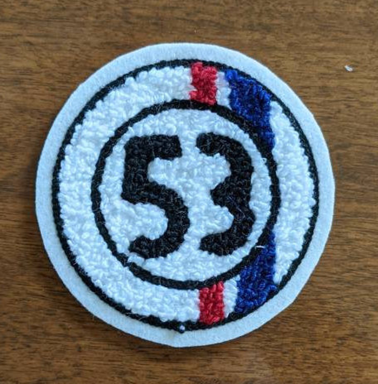 Chenille Number 53 Herbie Patches Sew On - Etsy
