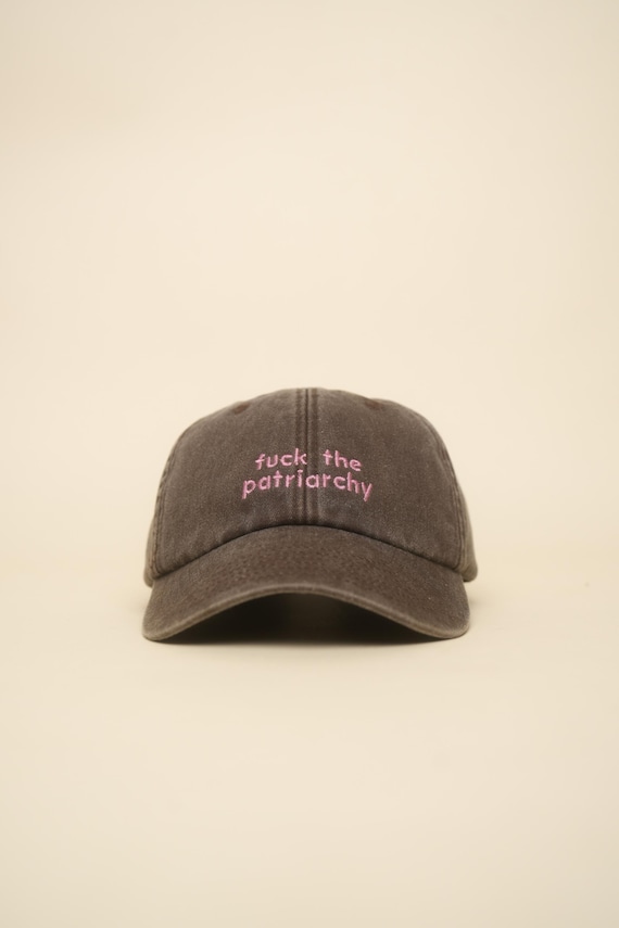 Statement Kappe "Fuck the Patriarchy" | Feminist Cap für Frauen | Besticktes Geschenk für starke Frauen