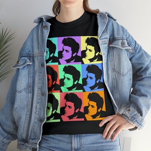 Elvis Presley King of Rock and Roll Vintage Retro Unisex Fit T-Shirt für Elvis Fans