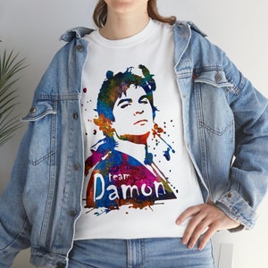Vintage Retro Vampire Shirt Diaries Unisex Cotton Tee Shirt for Vampires Lovers.