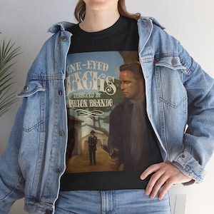 Vintage Retro Shirt Young Marlon Brando Fan art Shirt Old Hollywood Shirt For Marlon Brando Fans.