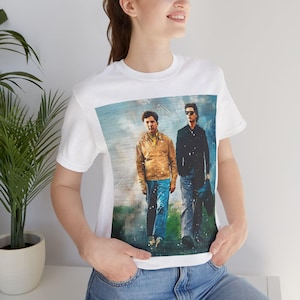Vintage retro look RAINMAN classy movie Unisex Tee Dustin Hoffman Tom Cruise fans shirt 80s movies fans retro 80s party