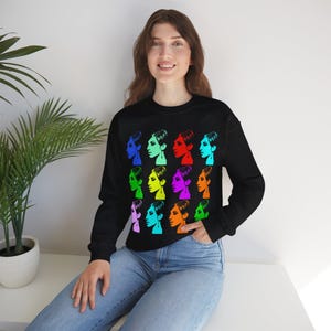 Vintage Retro Barbra Streisand pop art fan art Unisex Fit Crewneck Sweatshirt for Barbra Streisand fans