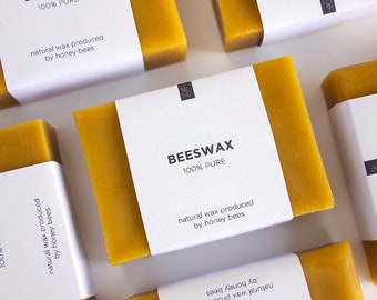 400g  Pure Beeswax bar 100%