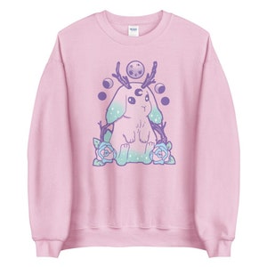 Pastel Goth Jackalope Sweatshirt