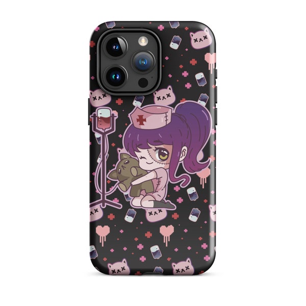 Menhera Nurse Pastel Goth Kawaii Tough iPhone Case