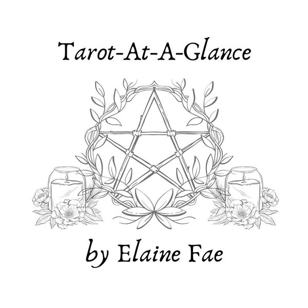 Tarot Study Guide I Tarot-At-A-Glance, PDF Downloadable