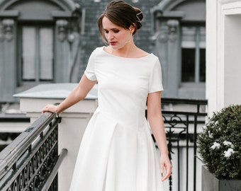 Articles Similaires à Patron Robe De Mariée Courte Mariage