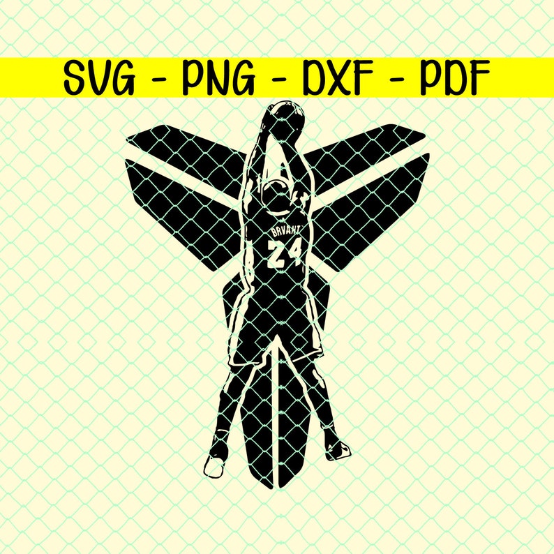 Download Kobe Bryant Svg Png Dxf PDf Files / Rip Kobe Bryant Svg | Etsy