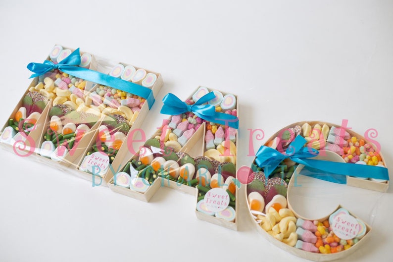 Sweet Treat Letter Personalised Birthday Gifts Sweet Gifts | Etsy UK