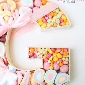 Sweet Treat Letter | Personalised Birthday Gifts | Sweet Gifts - Etsy UK