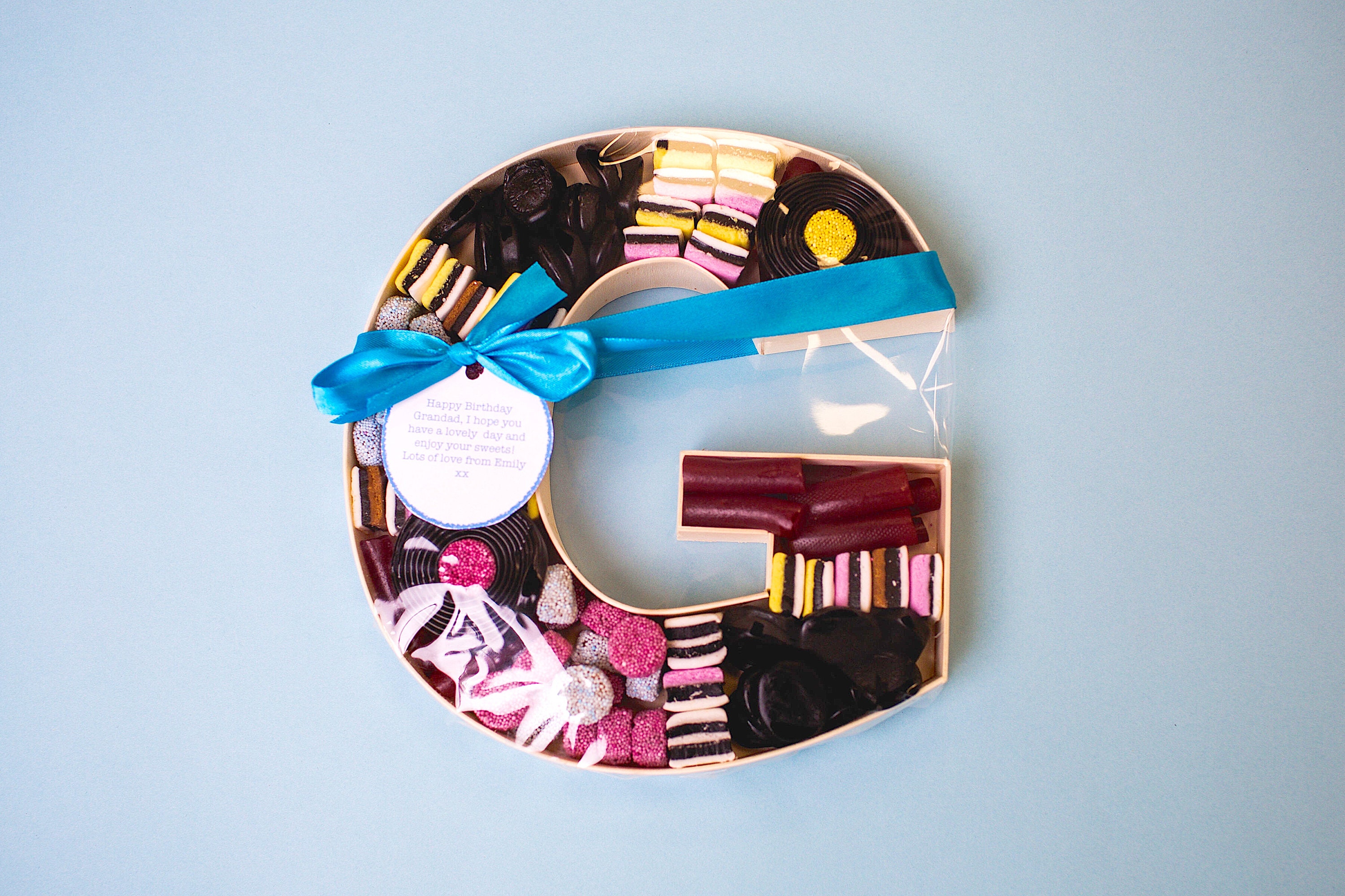 Liquorice Sweet Treat Letter Birthday Presents - Etsy UK