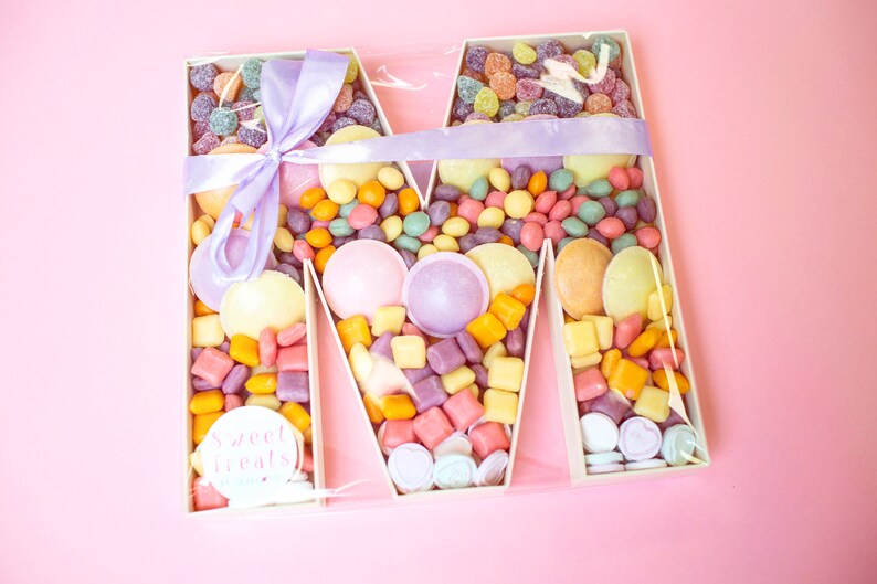 Sweet Treat Letter Personalised Birthday Gifts Sweet Gifts | Etsy UK