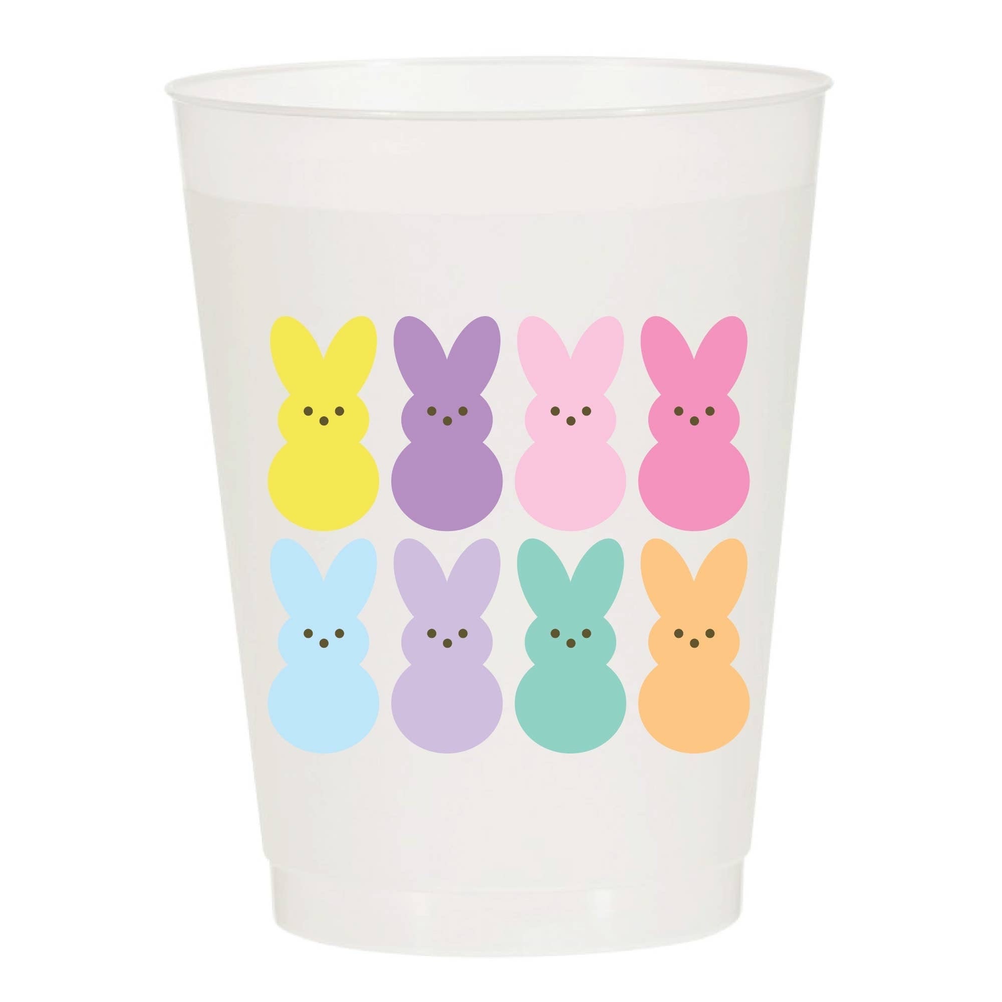 Kids Personalized EASTER Peeps Cup with Straw | Peeps Candy | Easter basket  toy gift