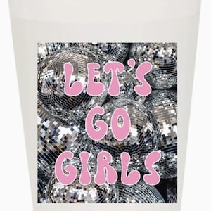 Disco Cowgirl Reusable Cups - Disco Bachelorette - Cowgirl Disco - Cowgirl Bachelorette - Nashville Bachelorette - Cowgirl Disco Party
