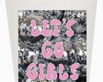 Disco Cowgirl Reusable Cups - Disco Bachelorette - Cowgirl Disco - Cowgirl Bachelorette - Nashville Bachelorette - Cowgirl Disco Party