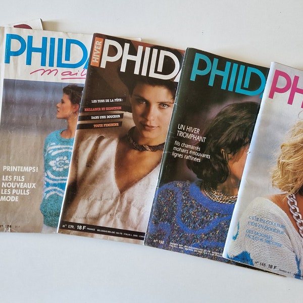 Phildar Knitting Magazines