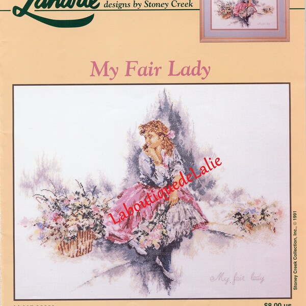 Fiche broderie: Lanarte " My fair lady"