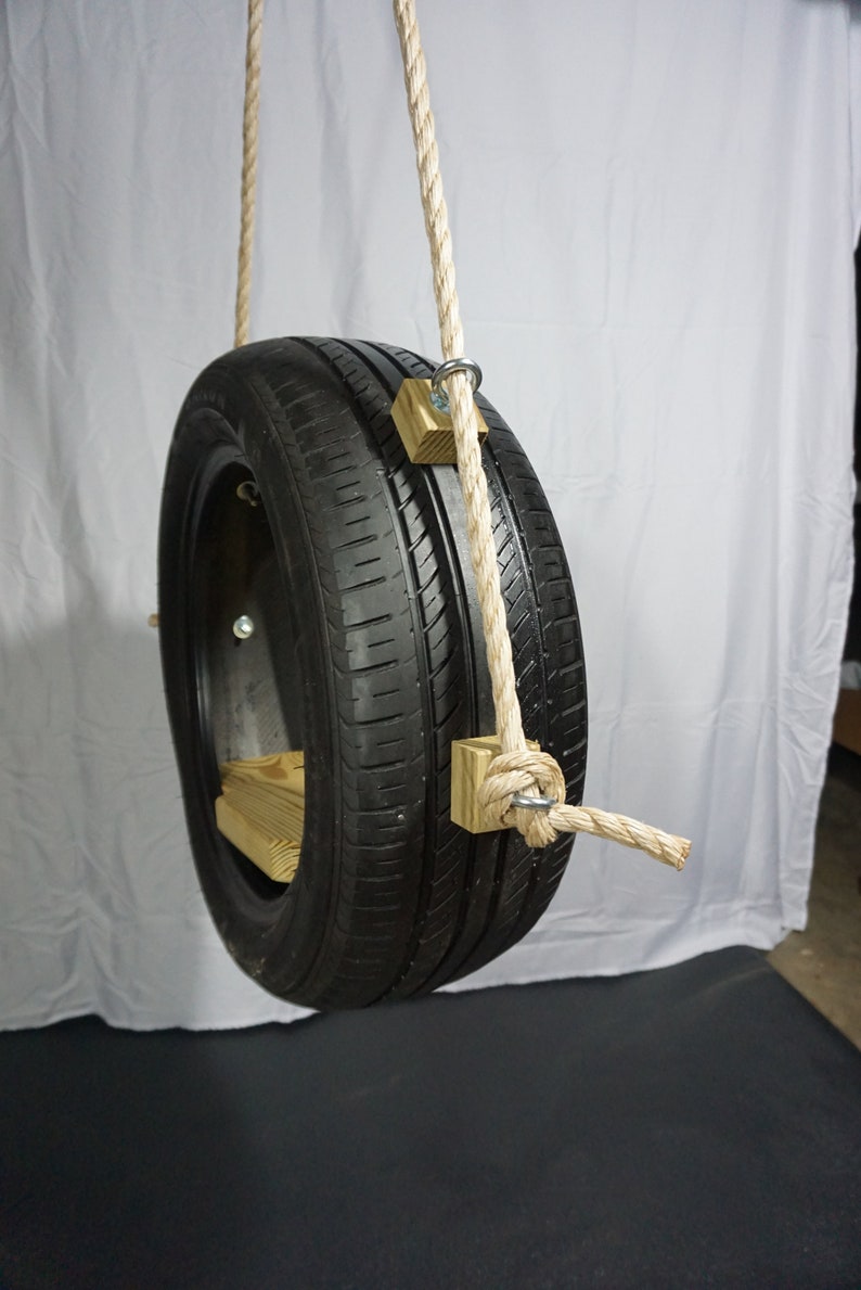 Recycled Tire Swing Kit/tree Swing/tire Swing/wood Tree Swing Etsy