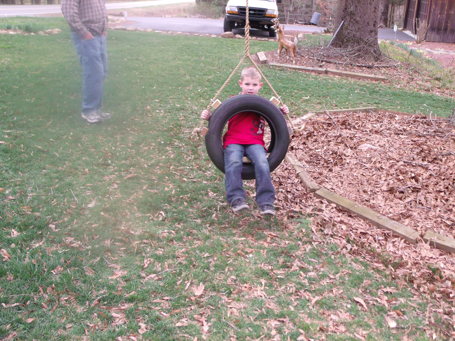 Recycled Tire Swing Kit/tree Swing/tire Swing/wood Tree Swing Etsy