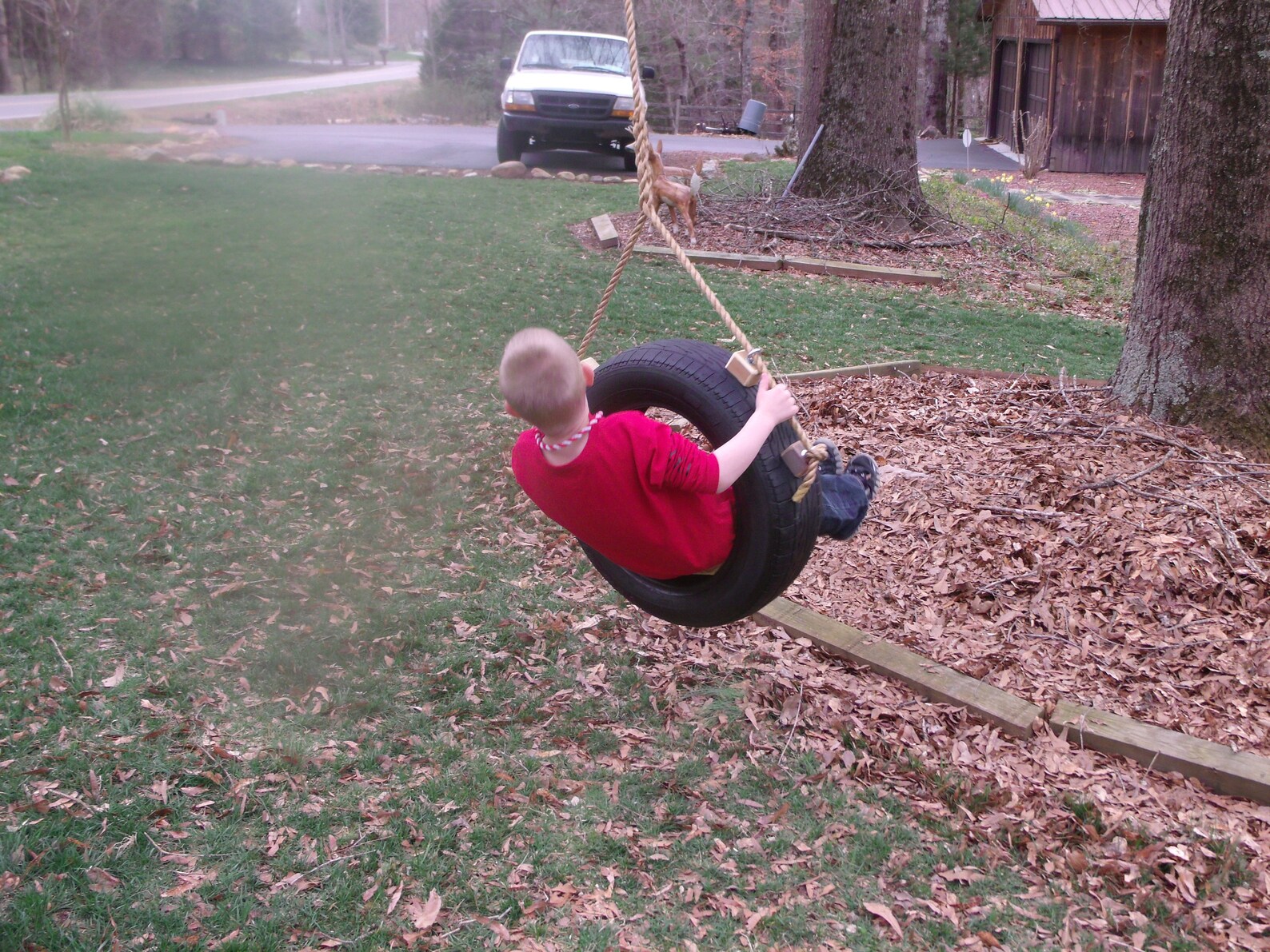 Recycled Tire Swing Kit/tree Swing/tire Swing/wood Tree Swing Etsy