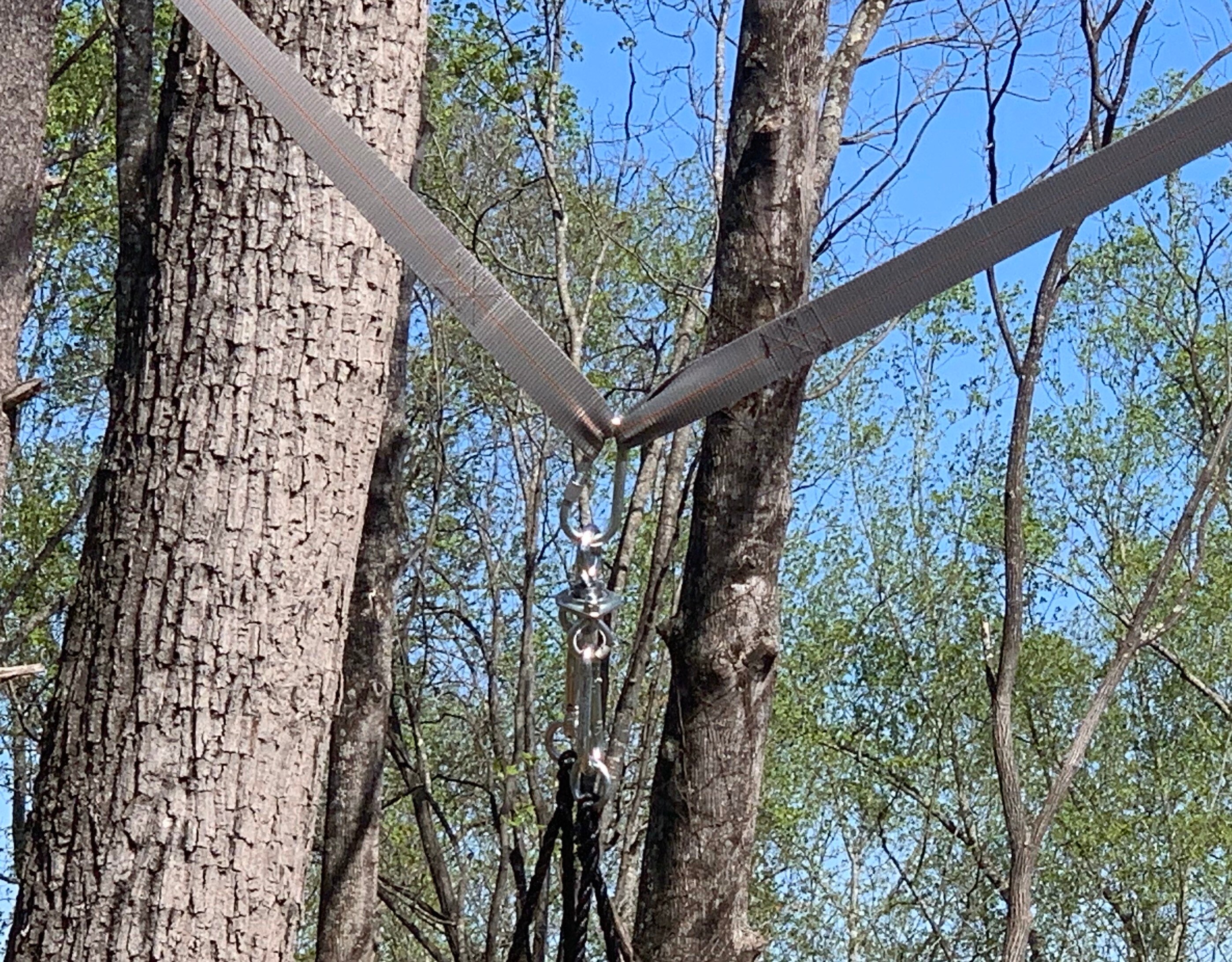 Swing Hanging Kit Between 2 Trees/Wood Tree Swings/ Etsy