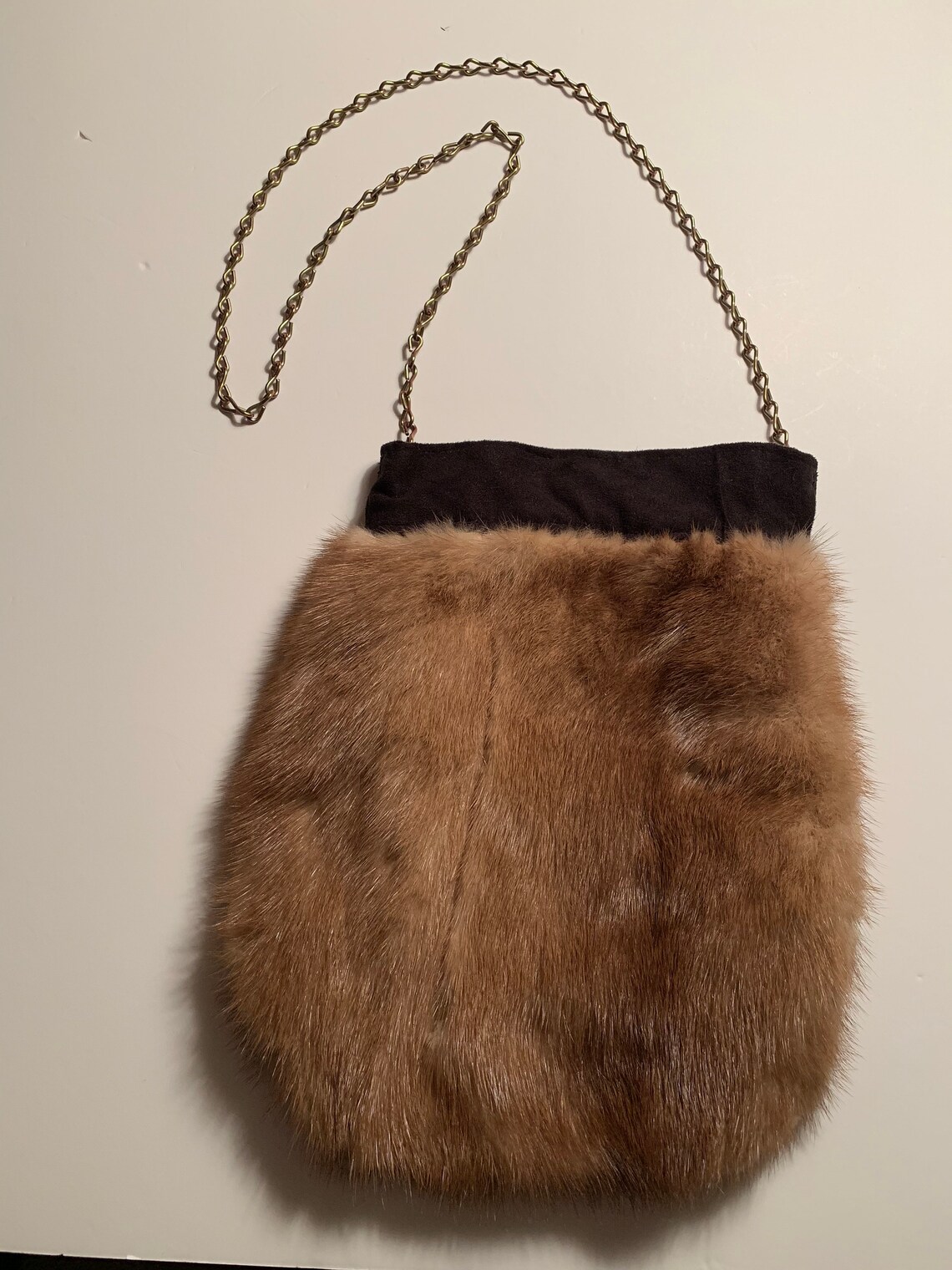 Up cycled mink fur purse in 3 styles Real fur handbag Etsy
