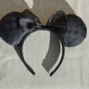 Black BTS inspired Mouse Ears