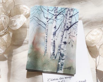 Artistic and poetic correspondence club • Interlude • Watercolor • Snail Mail Club, Signed Art Print, Herbal Tea • #2