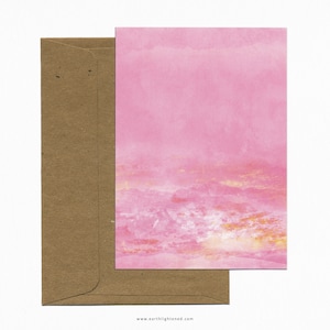 Carte postale A6 Paysage Aquarelle