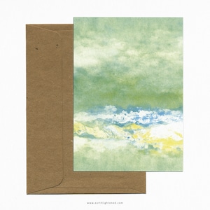 Carte postale A6 Paysage Aquarelle