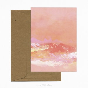 Carte postale A6 Paysage Aquarelle