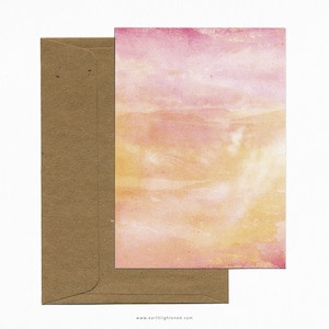 Carte postale A6 Paysage Aquarelle