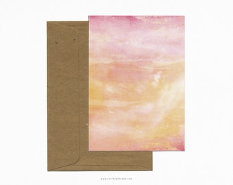 Postcard A6 Watercolor Landscape