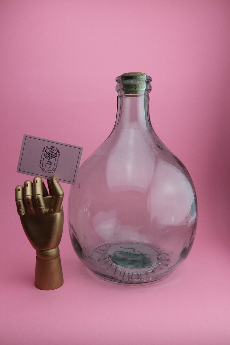 GLASS CARBOY TERRARIUM Etsy