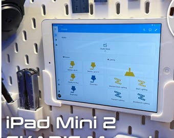 iPad Mini 2 Ikea Skadis Mount