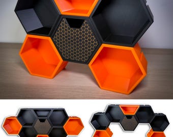 Modular Hex Storage - Build Your Own Shapes