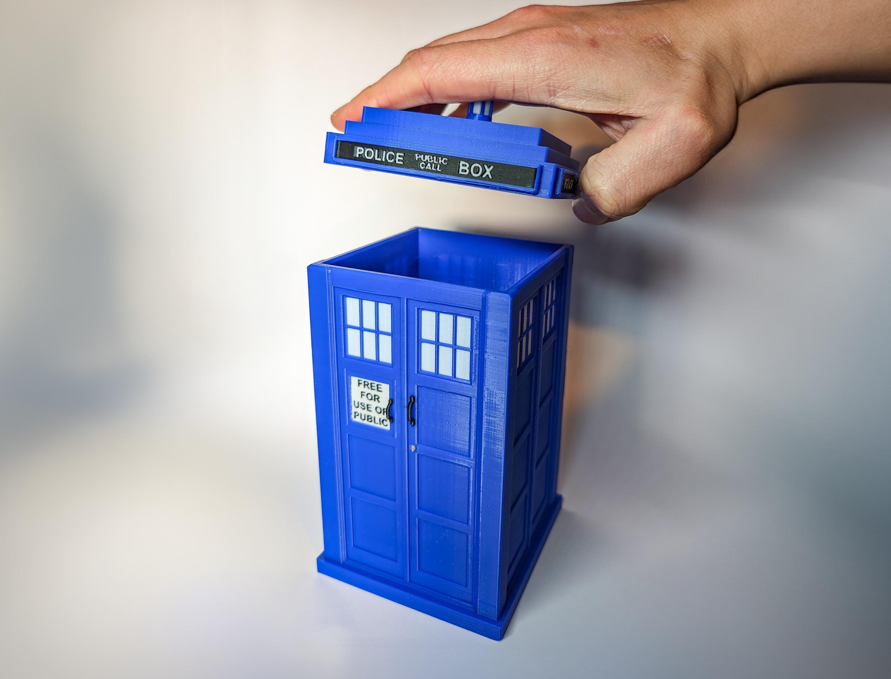 Tardis Storage Box - Etsy