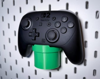 Nintendo Switch 2 Pro Controller Pipe Skadis Mount