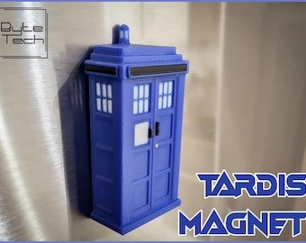 Tardis Magnet: Geeky Fridge Decor