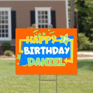 Honk Birthday Sign, Birthday Quarantine Sign, Happy Birthday Sign, Birthday Yard Decorations, Yard Sign, Birthday Decorations