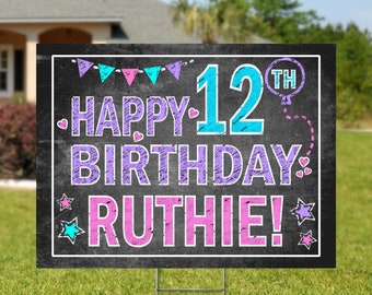 Drive by birthday parade, Digital file only, yard sign, social distancing drive-by birthday party, car birthday parade quarantine party